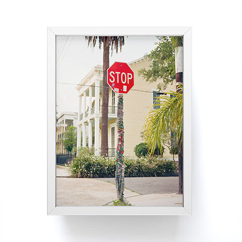 Bethany Young Photography New Orleans Beads Framed Mini Art Print