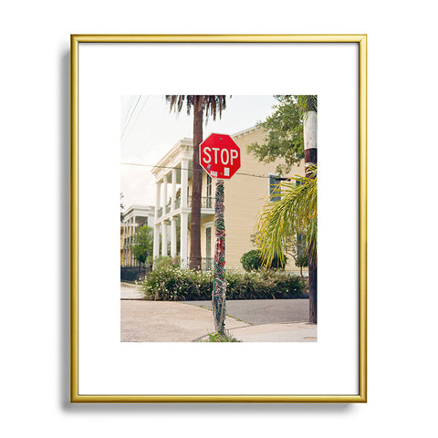 Bethany Young Photography New Orleans Beads Metal Framed Art Print