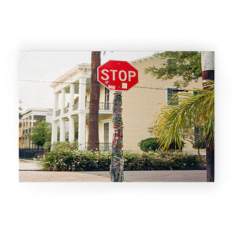 Bethany Young Photography New Orleans Beads Welcome Mat