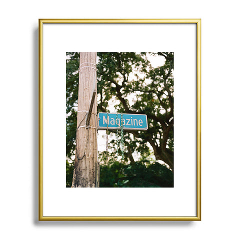 Bethany Young Photography New Orleans Magazine Street II Metal Framed Art Print