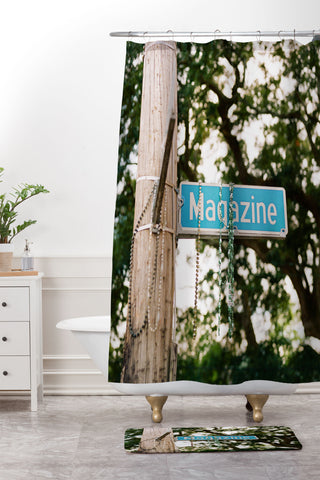 Bethany Young Photography New Orleans Magazine Street II Shower Curtain And Mat