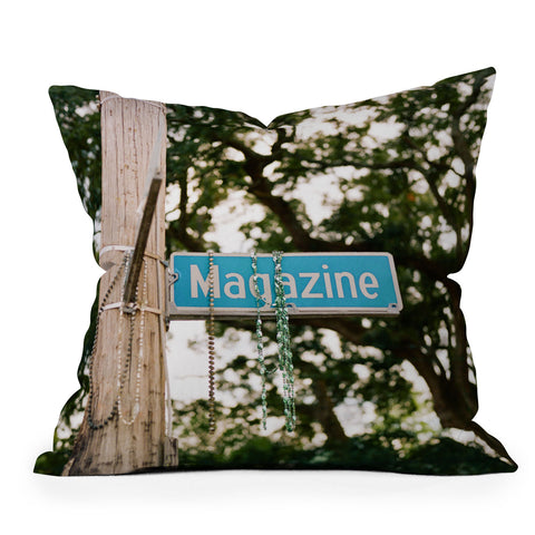 Bethany Young Photography New Orleans Magazine Street II Throw Pillow