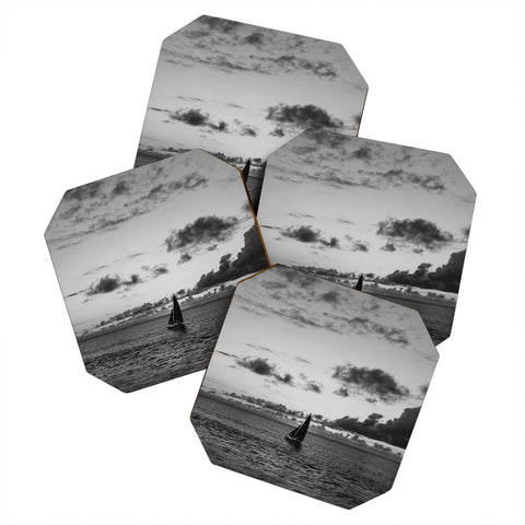 Bethany Young Photography Oahu Sails Coaster Set