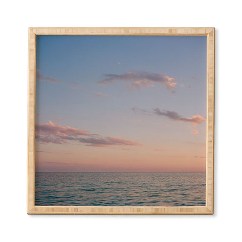 Bethany Young Photography Ocean Moon on Film Framed Wall Art Havenly