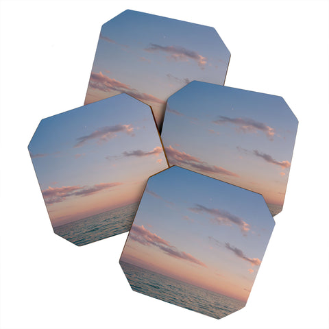 Bethany Young Photography Ocean Moon on Film Coaster Set