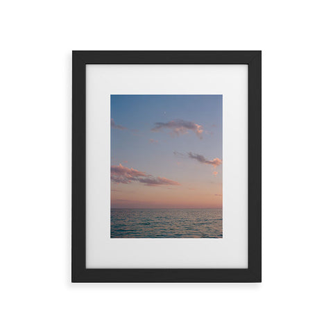 Bethany Young Photography Ocean Moon on Film Framed Art Print