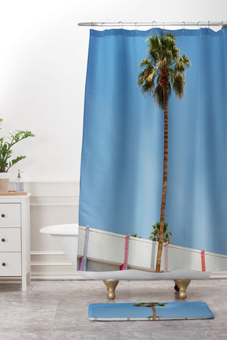 Bethany Young Photography Palm Springs on Film Shower Curtain And Mat