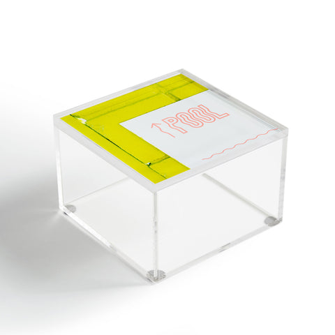 Bethany Young Photography Palm Springs Pool Acrylic Box