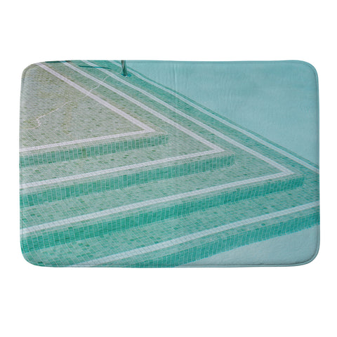 Bethany Young Photography Palm Springs Pool Day II Memory Foam Bath Mat