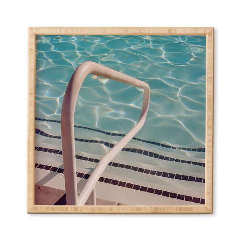 Bethany Young Photography Palm Springs Pool Day on Film Framed Wall Art