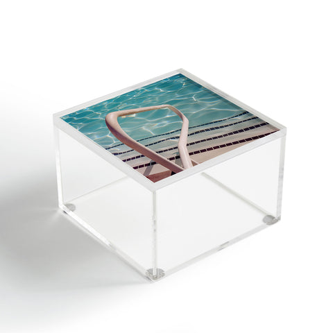 Bethany Young Photography Palm Springs Pool Day on Film Acrylic Box