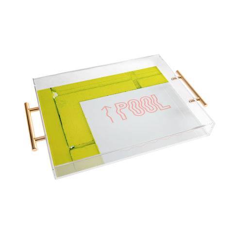 Bethany Young Photography Palm Springs Pool Acrylic Tray