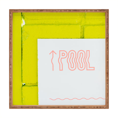 Bethany Young Photography Palm Springs Pool Square Tray