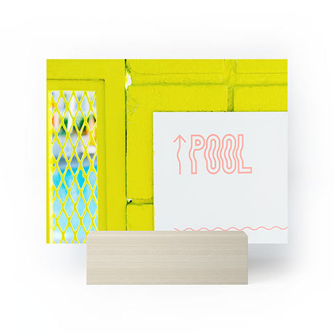 Bethany Young Photography Palm Springs Pool Mini Art Print