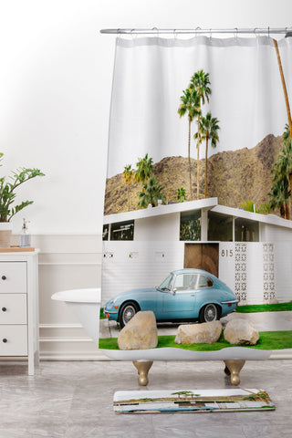 Bethany Young Photography Palm Springs Ride Shower Curtain And Mat