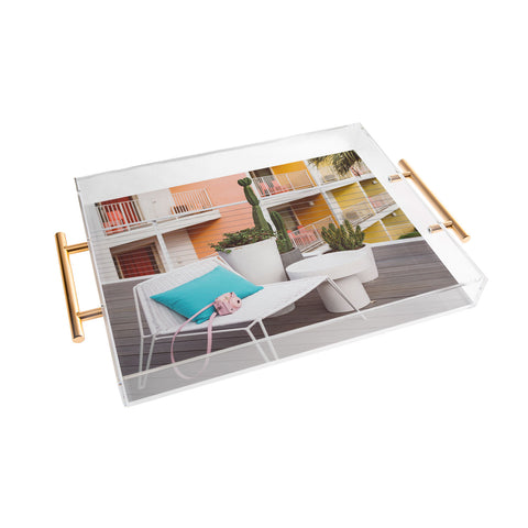 Bethany Young Photography Palm Springs Vibes IV Acrylic Tray