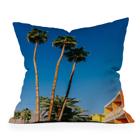 Bethany Young Photography Palm Springs Vibes V Outdoor Throw Pillow