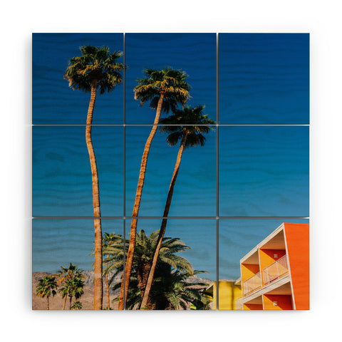 Bethany Young Photography Palm Springs Vibes V Wood Wall Mural