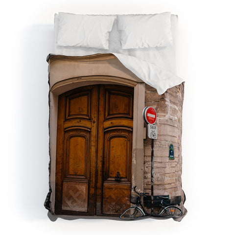 Bethany Young Photography Paris Bicycle II Duvet Cover