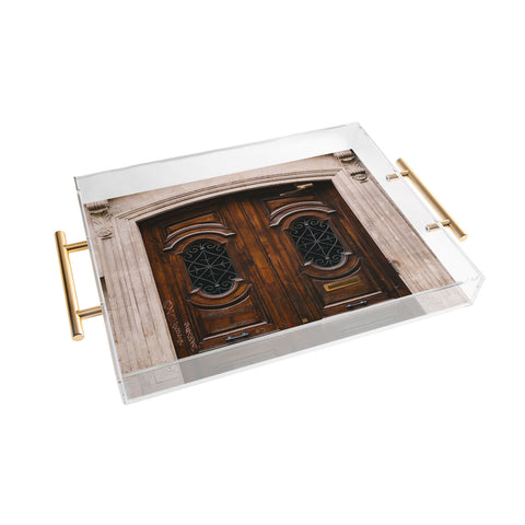 Bethany Young Photography Paris Doors II Acrylic Tray