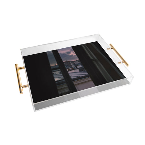 Bethany Young Photography Paris Sunset VI Acrylic Tray