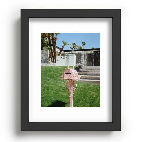 Bethany Young Photography Pink Palm Springs II on Film Recessed Framing Rectangle