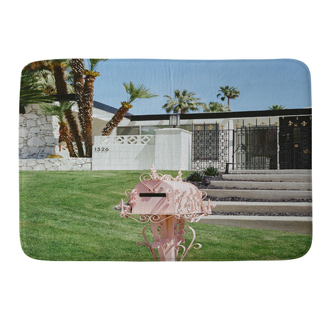 Bethany Young Photography Pink Palm Springs II on Film Memory Foam Bath Mat