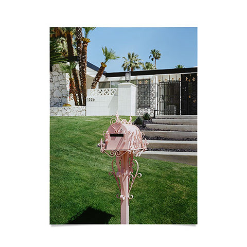 Bethany Young Photography Pink Palm Springs II on Film Poster