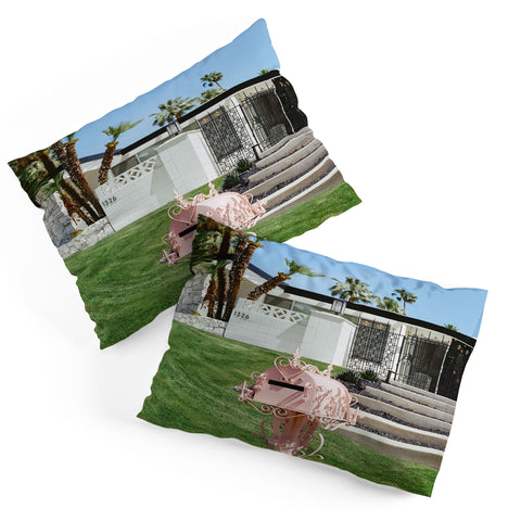 Bethany Young Photography Pink Palm Springs II on Film Pillow Shams