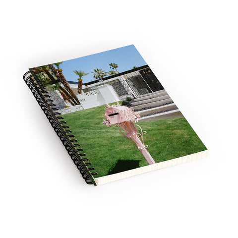 Bethany Young Photography Pink Palm Springs II on Film Spiral Notebook