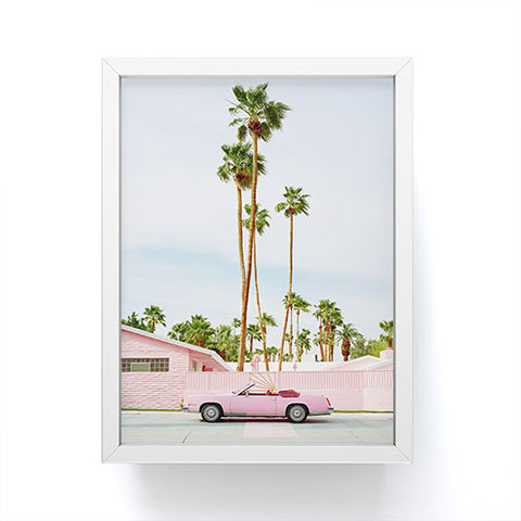 Bethany Young Photography Pink Palm Springs on Film Framed Mini Art Print