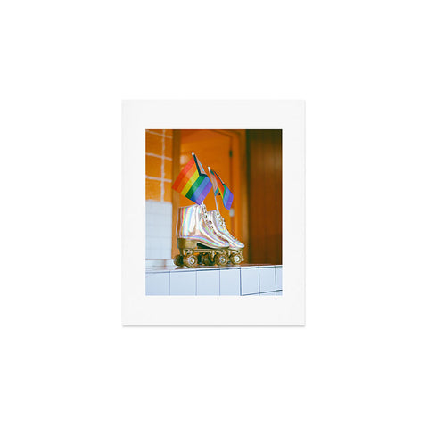 Bethany Young Photography Pride Skate on Film Art Print