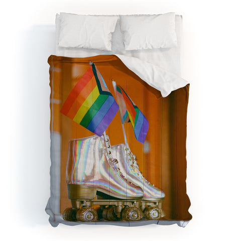 Bethany Young Photography Pride Skate on Film Comforter