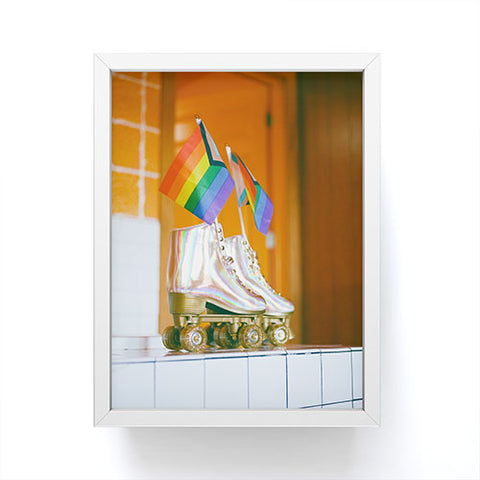 Bethany Young Photography Pride Skate on Film Framed Mini Art Print