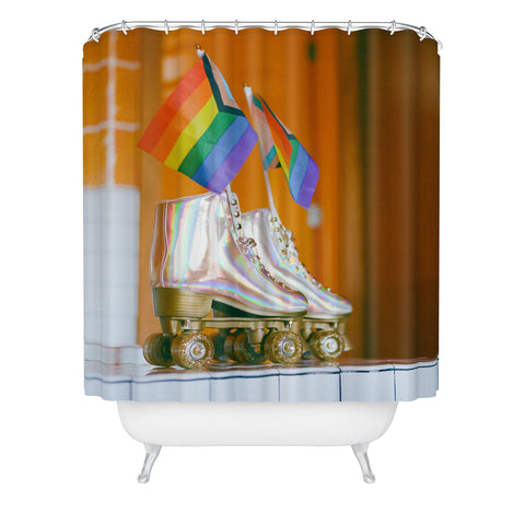Bethany Young Photography Pride Skate on Film Shower Curtain