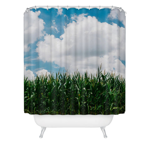 Bethany Young Photography Rural Corn Fields III Shower Curtain