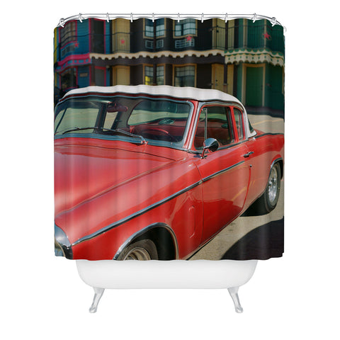 Bethany Young Photography Texas Motel II on Film Shower Curtain