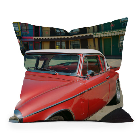 Bethany Young Photography Texas Motel II on Film Throw Pillow