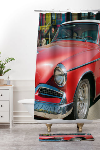 Bethany Young Photography Texas Motel on Film Shower Curtain And Mat