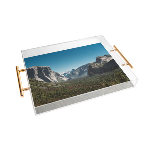 Bethany Young Photography Tunnel View Yosemite National Acrylic Tray