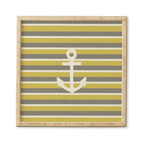 Bianca Green Anchor 2 Framed Wall Art