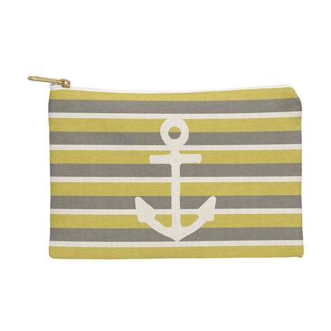 Bianca Green Anchor 2 Pouch