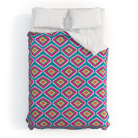 Bianca Green Aztec Fiber 5 Duvet Cover