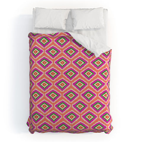 Bianca Green Aztec Fiber 6 Duvet Cover