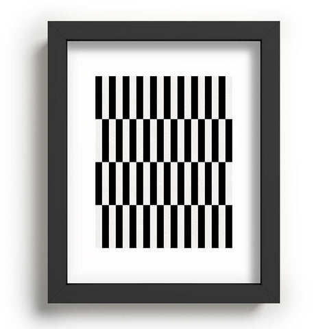 Bianca Green Black And White Order Recessed Framing Rectangle