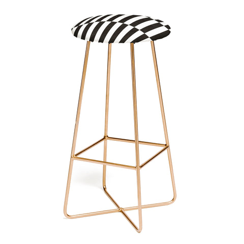 Bianca Green Black And White Order Bar Stool