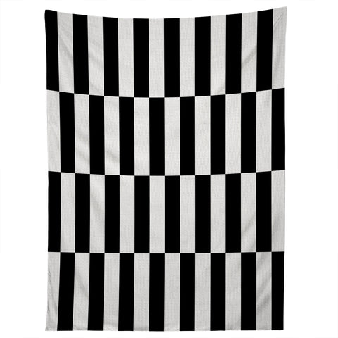 Bianca Green Black And White Order Tapestry