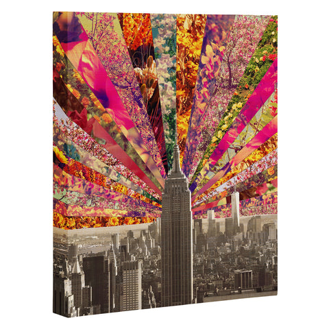 Bianca Green Blooming NY Art Canvas