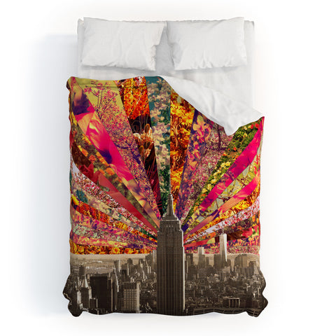 Bianca Green Blooming NY Duvet Cover