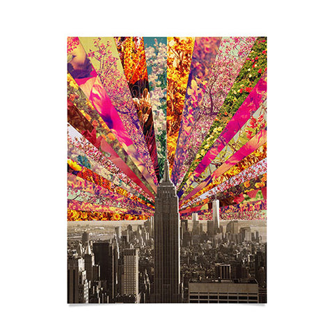 Bianca Green Blooming NY Poster
